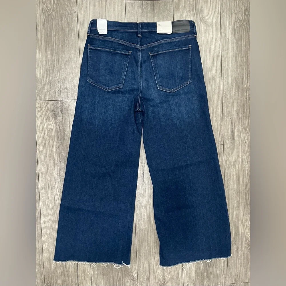 NWT Citizens of Humanity Lyra Crop‎ Wide Leg Jeans in Lotus Size 30